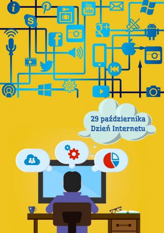 plakat promujący Dzień Internetu
