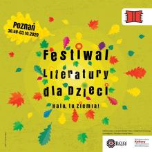 Plakat festiwalu literatury dla dzieci