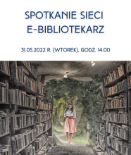 plakat zapraszający na spotkanie sieci nauczycieli bibliotekarzy