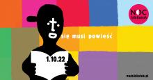 plakat promujący Noc Bibliotek 2022