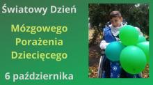 plakat promujący Światowy Dzień Mózgowego Porażenia Dziecięcego