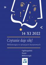 Ogólnopolski Dzień Biblioterapii (14 listopada) - plakat
