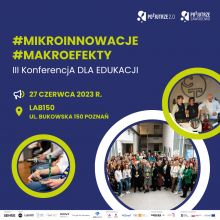 plakat promujący Konferencję dla Edukacji